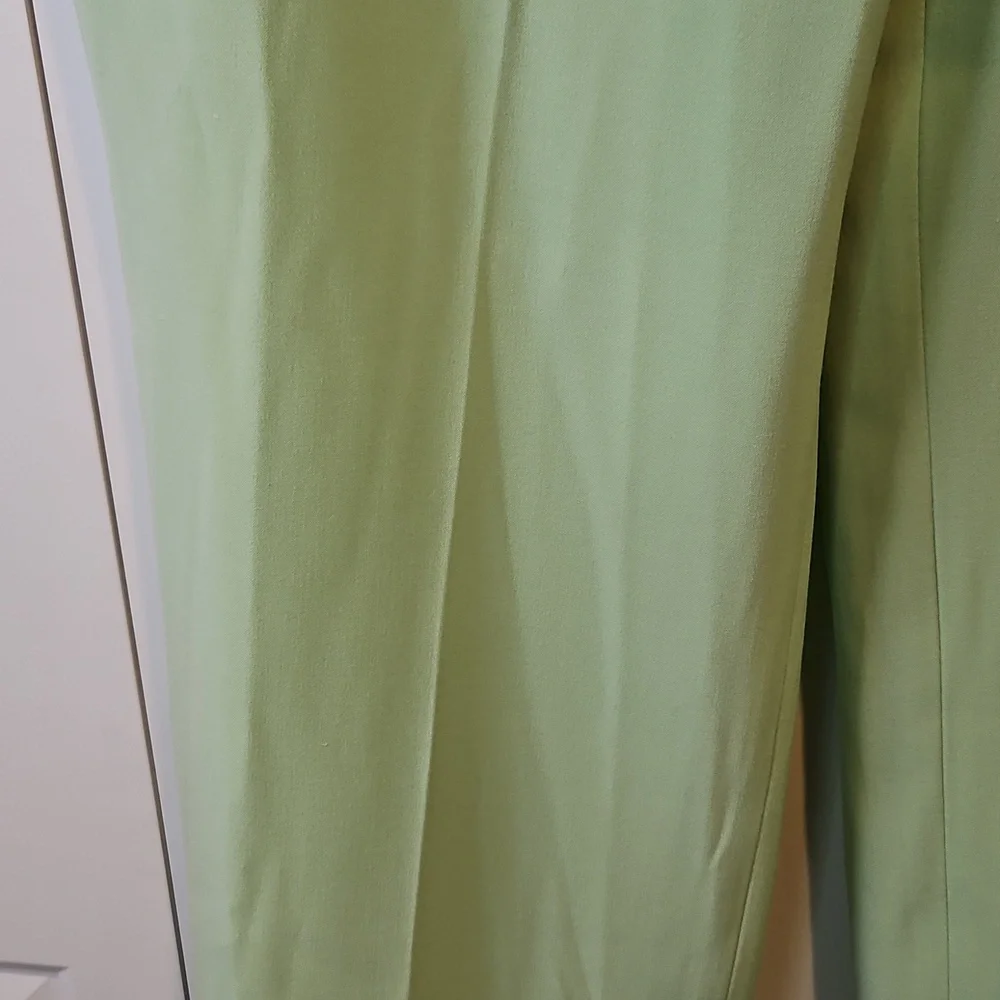 Vintage Studio Works Mint Green Dress Pants 14 Petite New - Picture 9 of 10